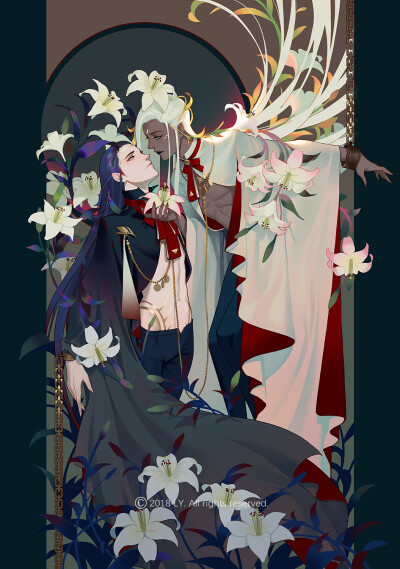 百合花