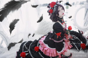 “今天是对面的坏日子”
围脖：@小小-KUKI
露娜 cn: kuki
摄影：土狼 | 化妆：KUKI-小小 | 后期：KUKI-小小 | 协力：老妹
po:KUKI-小小