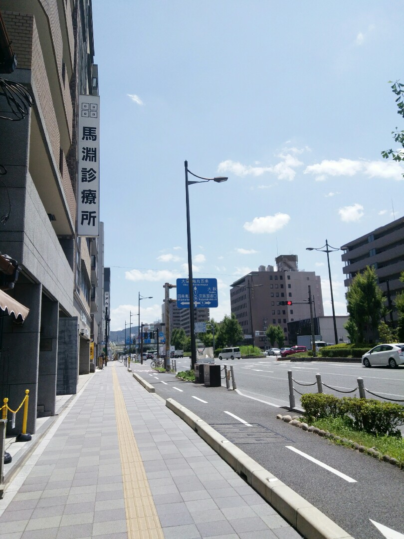 日本 公園 街景 天空 全景