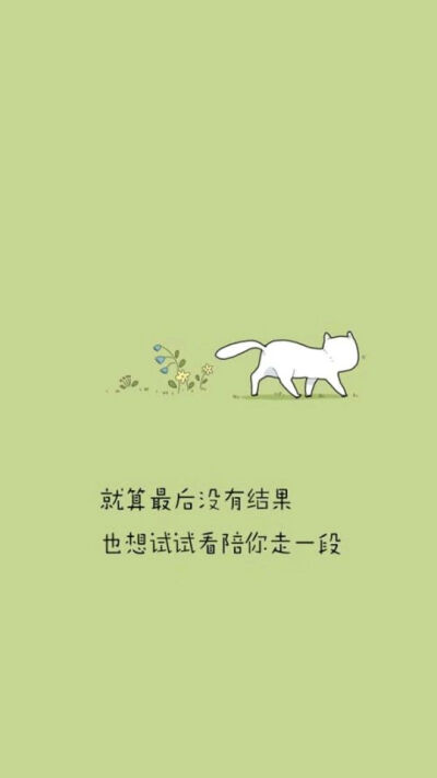 猫咪 文字壁纸