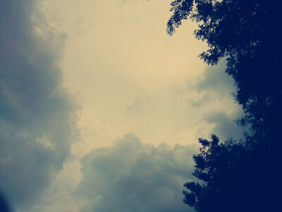 云朵与天空的风景