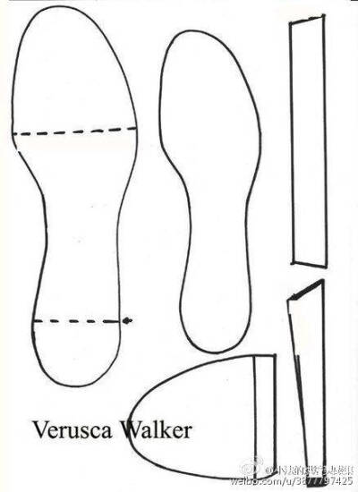 翻糖高跟鞋模板