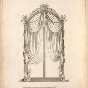 拿破仑时期的窗帘设计. ​