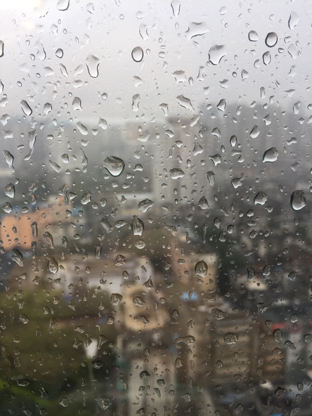 我曾看过雨天?