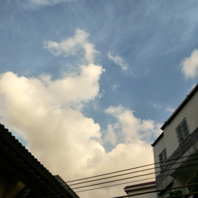 蓝天白云☁