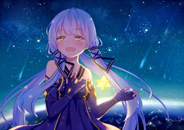 星空下的流星雨