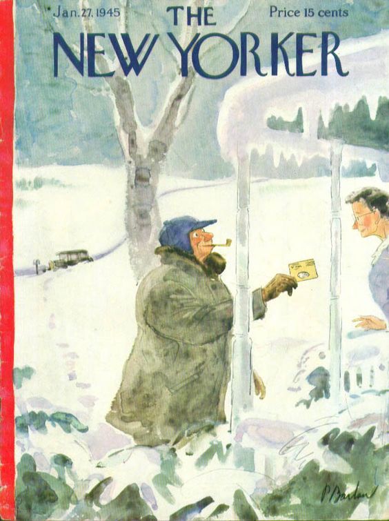 New Yorker Cover, 1945 ?