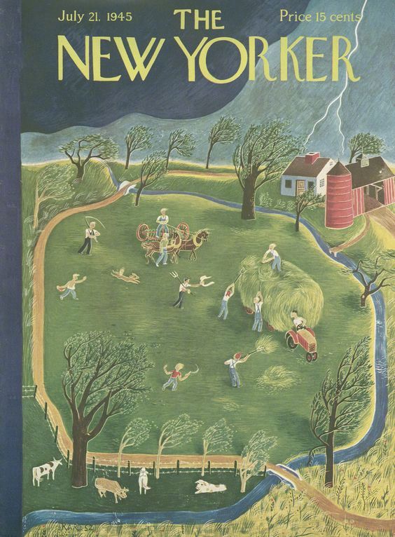 New Yorker Cover, 1945 ​