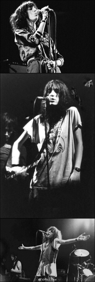 朋克教母Patti Smith
搬自微博