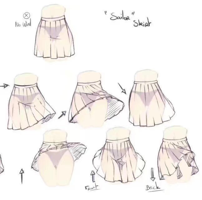 裙子画法