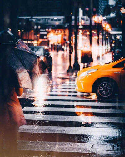 芝加哥的雨夜☔️ǐ ​