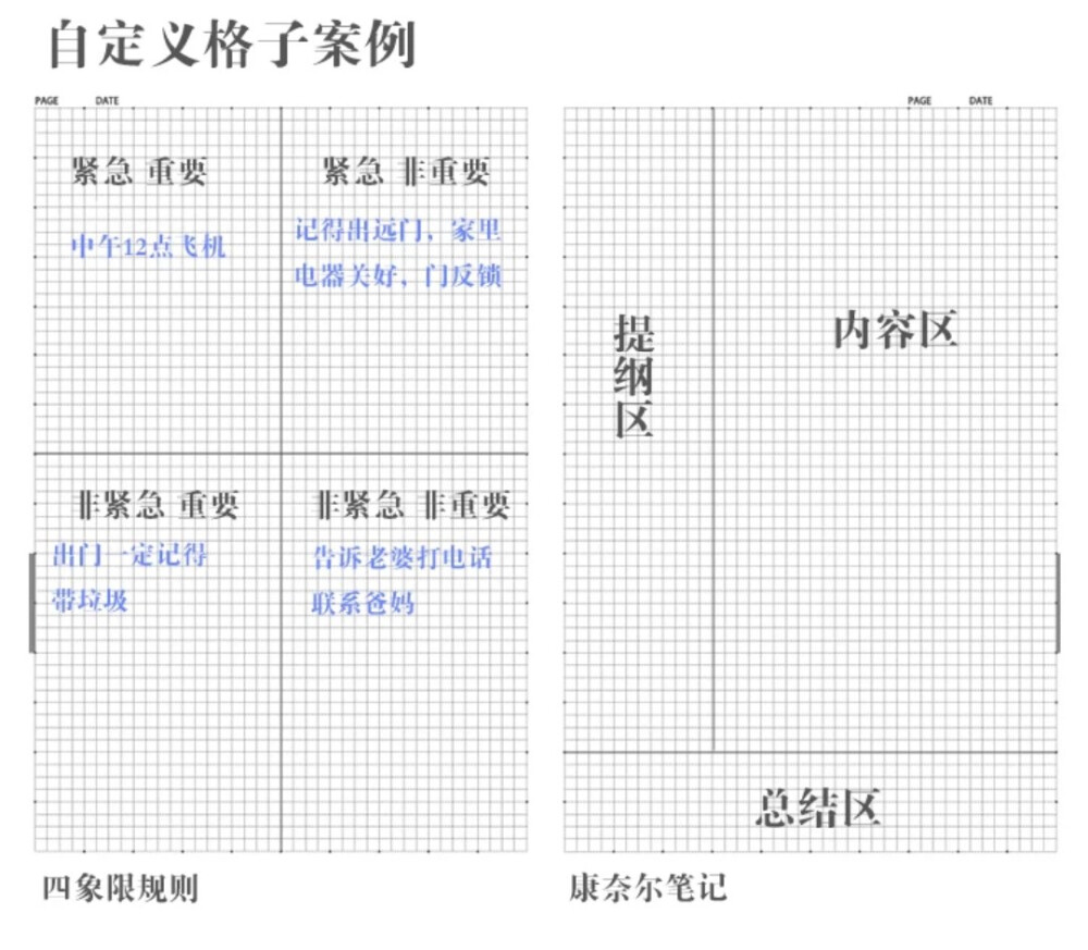 甜软の 手账排版参考 / 图源网侵删致歉