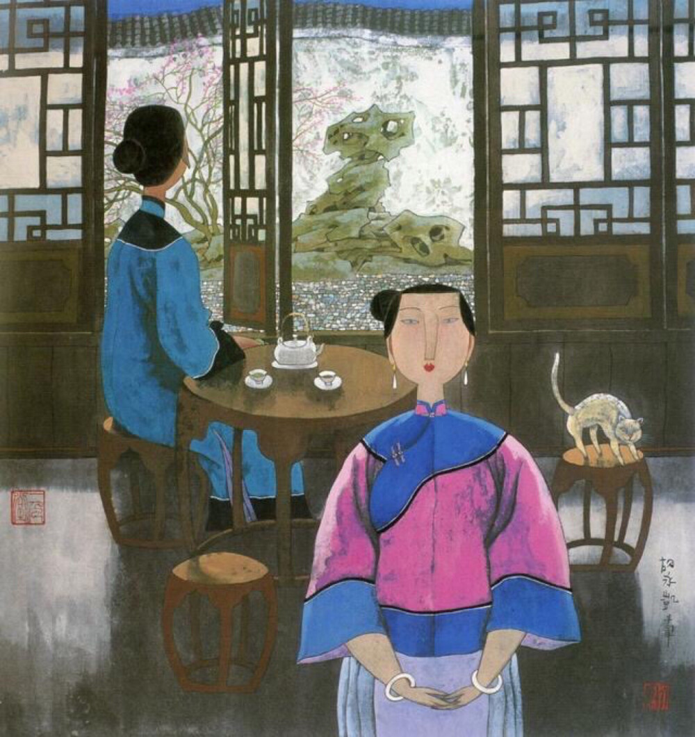 人物小品画