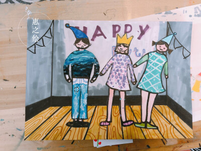 儿童创意绘画