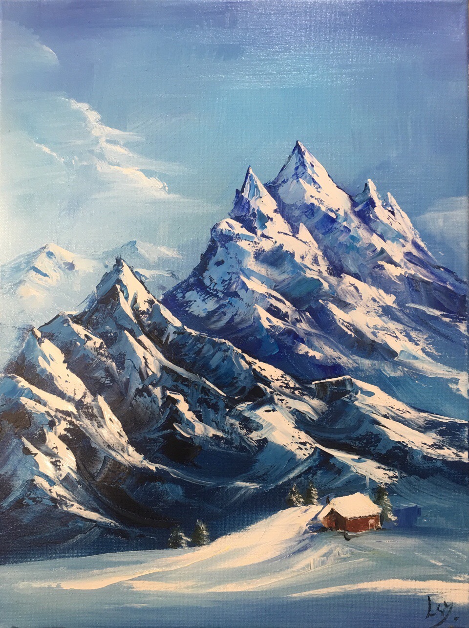 油画