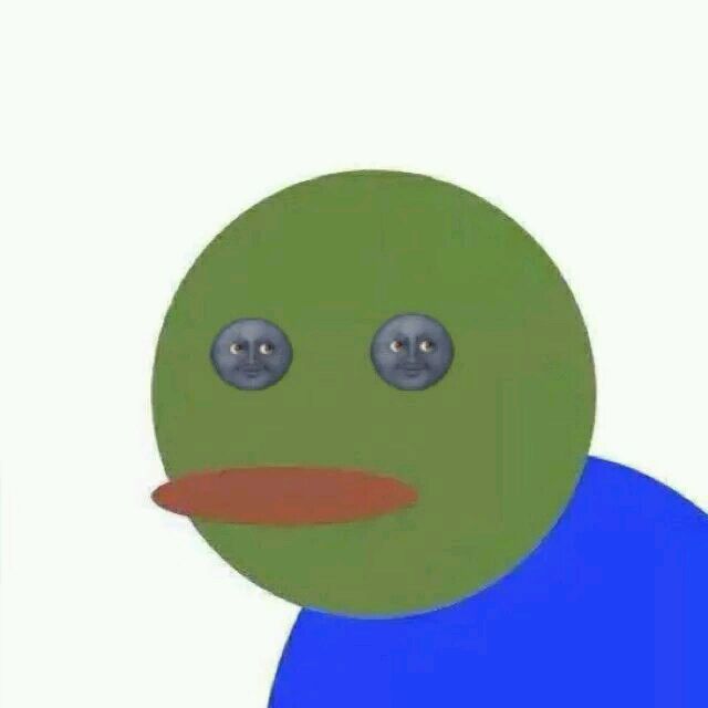 sad frog