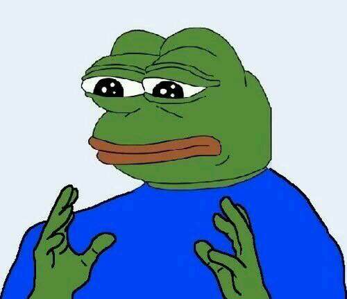 sad frog