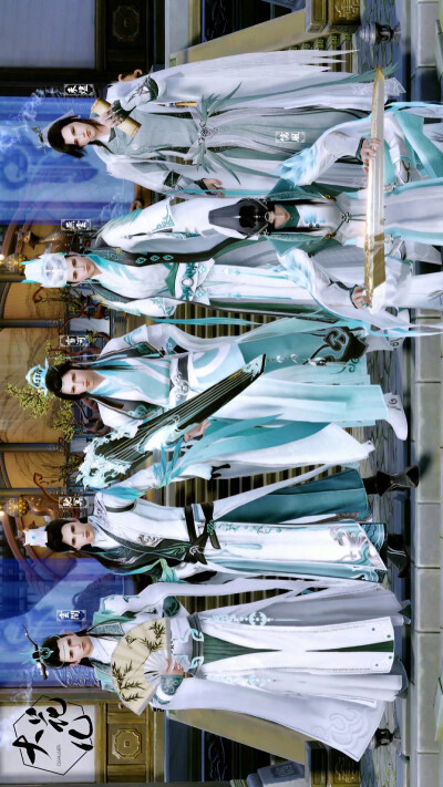 剑三 长歌 全门派成男