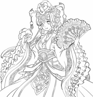 临摹线稿. 丨虎斑收录