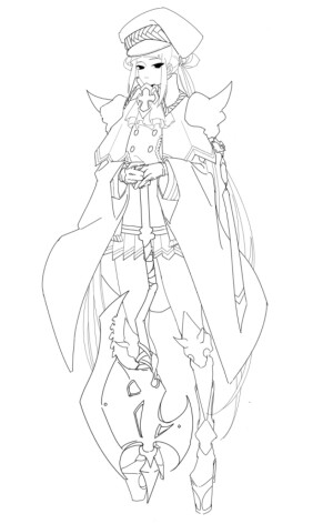 临摹线稿. 丨虎斑收录