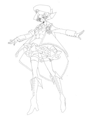 临摹线稿. 丨虎斑收录