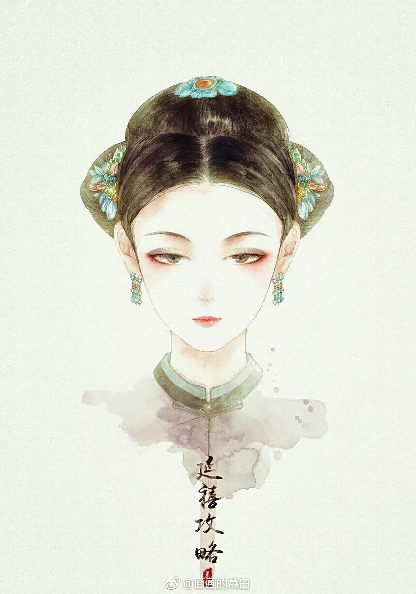 〔古风美人〕绘师：画画的慕白