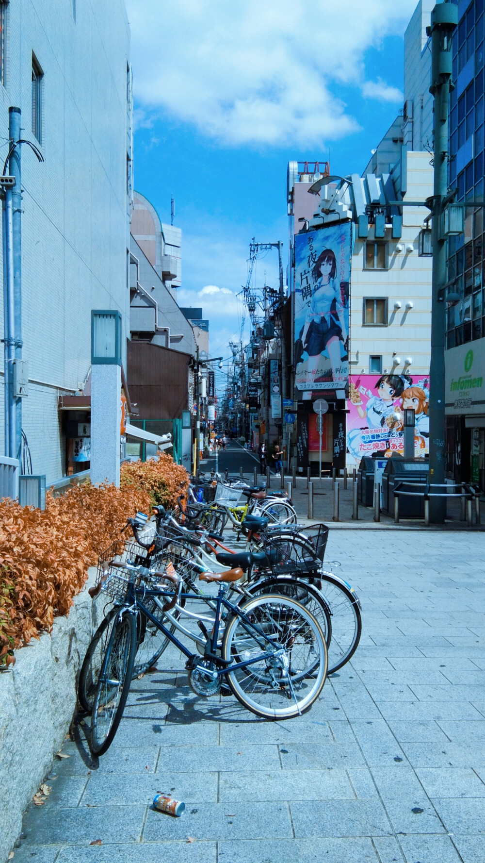 日本街景 通天阁 pocky发源地 道顿堀