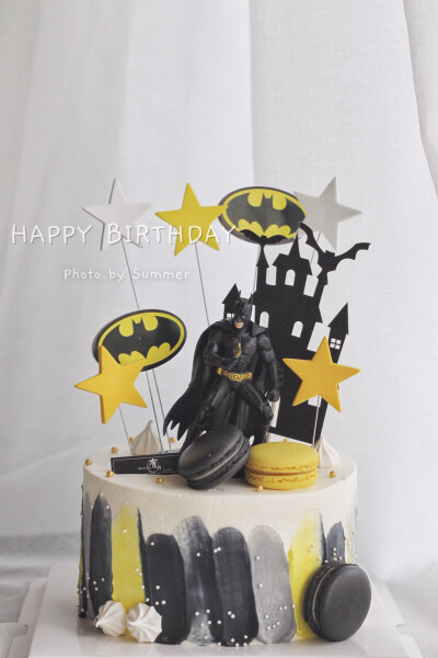 蝙蝠侠 蛋糕