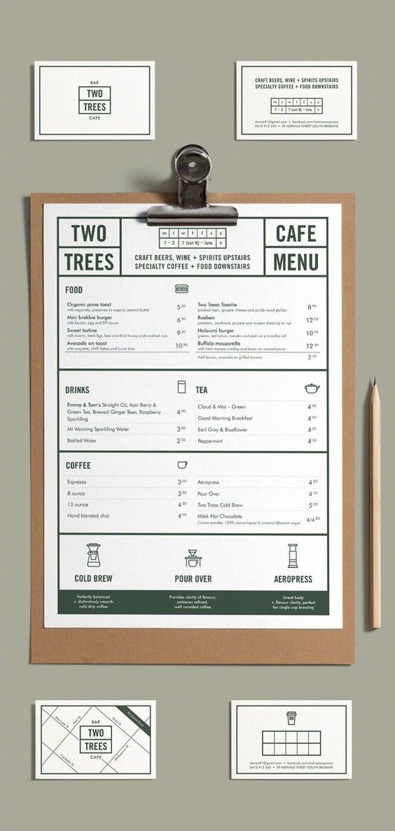 菜单的设计~ ​