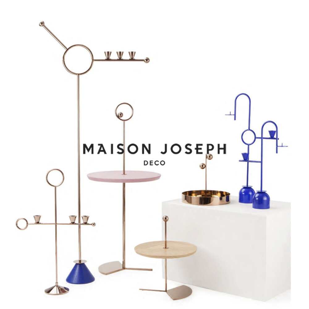 [现货]正品法国Maison dada创意金色烛台时尚艺术装饰摆件造型