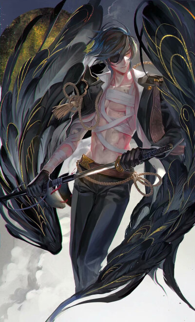 #刀剑乱舞# 刀剑男士羽人企画。
【twi：rev_akira 】