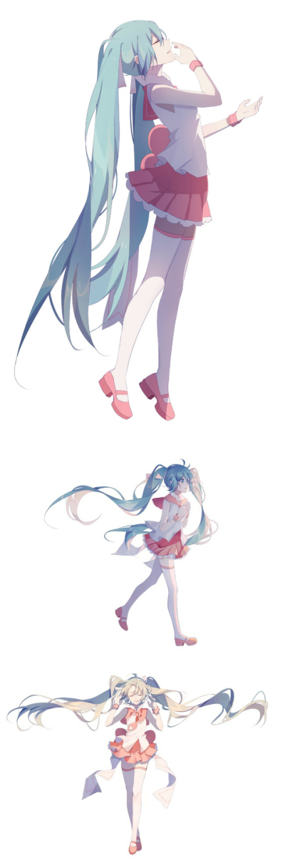 《你好》组图4张 Miku