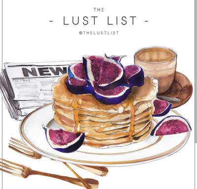 美食插画 thelustlist