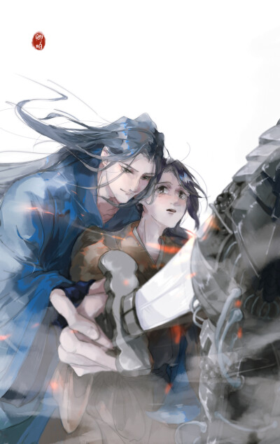 “大将军，一言九鼎，战无不胜。”