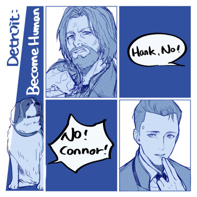 <Detroit>Hank+Connor+RK900 | 白夜BYA #p_id=69827933