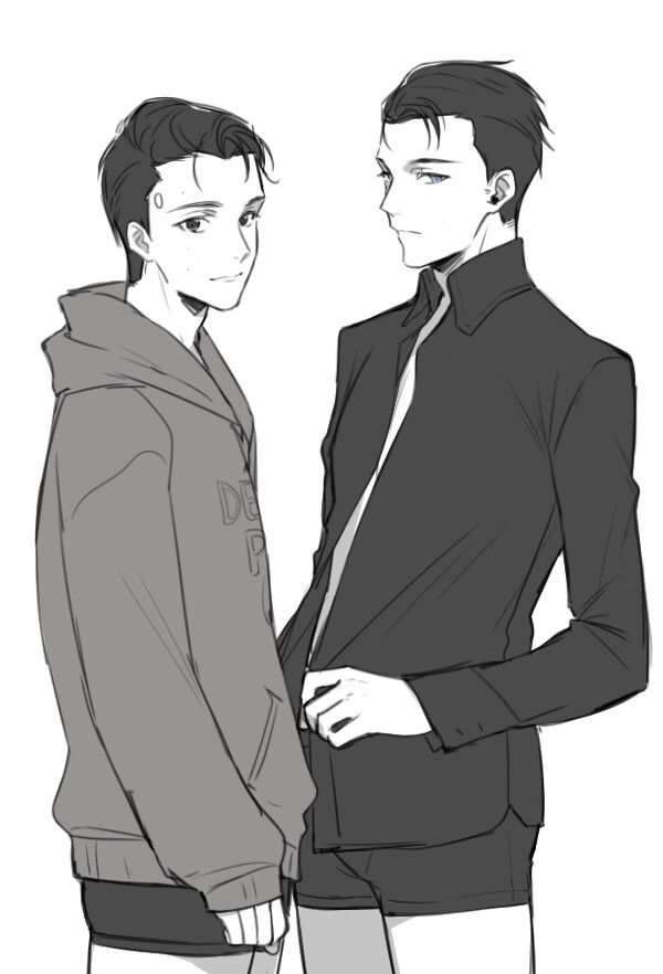 <Detroit>Hank+Connor+RK900 | 白夜BYA #p_id=69827933