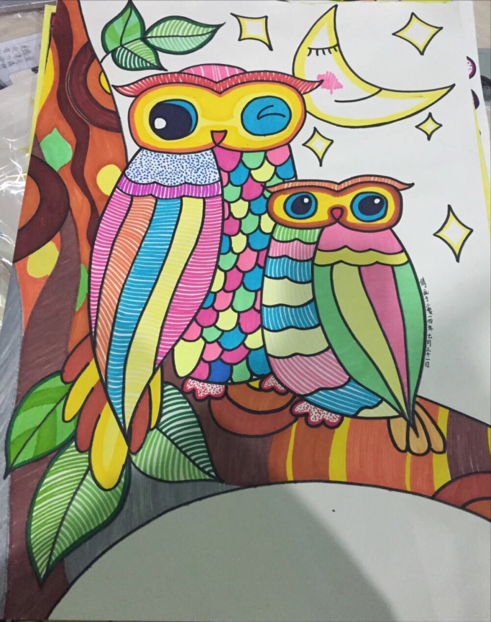 创意线描