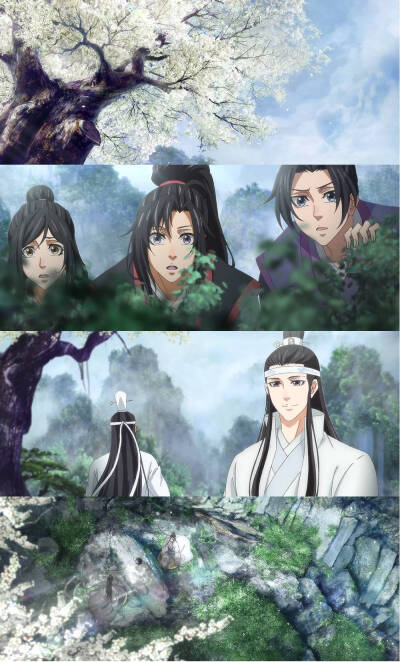 魔道祖师 魏无羡 蓝忘机 江澄 