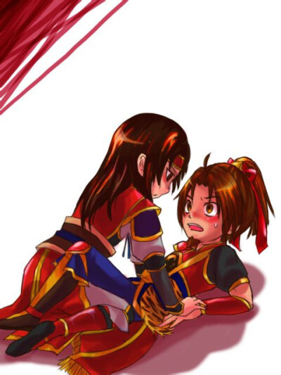 孙伯符＆周公瑾
#侵删致谢#图片来自于百度贴吧