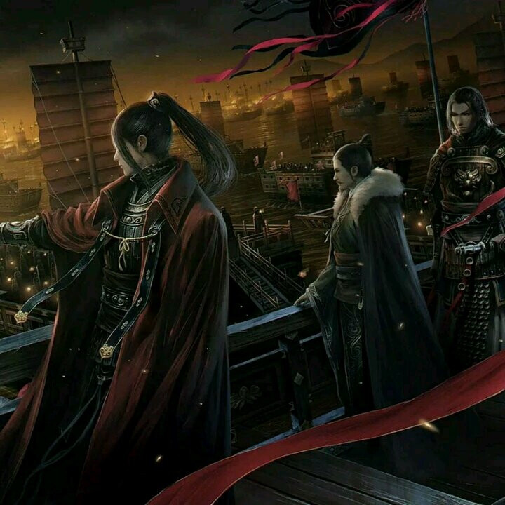 孙伯符＆周公瑾
#侵删致谢#图片来自于百度贴吧