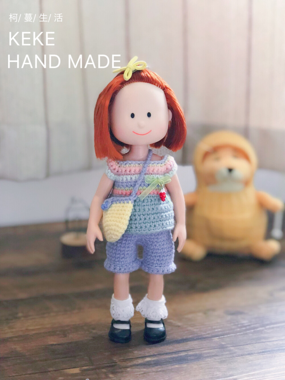 柯柯的手作时光：自己动手做娃衣 给小可爱置办了新的行头，越看越欢喜