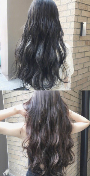 卷发 发色和刘海