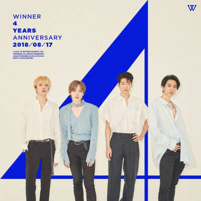 winner 姜昇润 金秦禹 李昇勋 宋闵浩 四周年