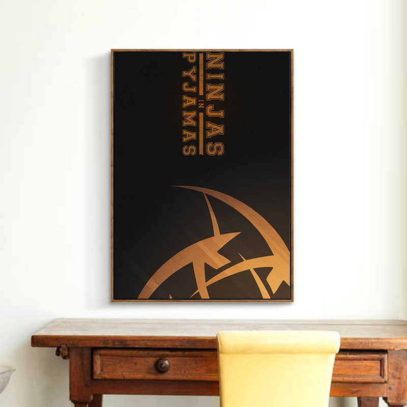 CSGO周边挂画游戏反恐精英实物暴怒野兽火神kennys niko装饰画F款