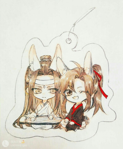 忘羡 魔道祖师 画师:西洛方糖