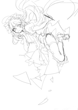 临摹线稿. 丨虎斑收录