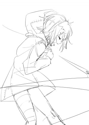 临摹线稿. 丨虎斑收录