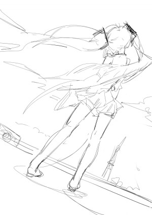 临摹线稿. 丨虎斑收录