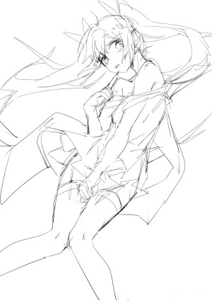 临摹线稿. 丨虎斑收录