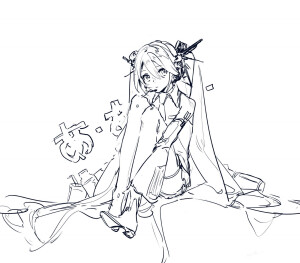 临摹线稿. 丨虎斑收录